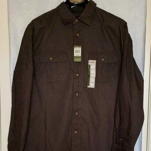 New Eddie Bauer Sport Shirt Men's XL Green